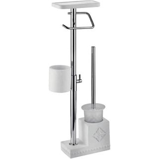 Многофункциональная стойка Gappo G902-1 белый/хром